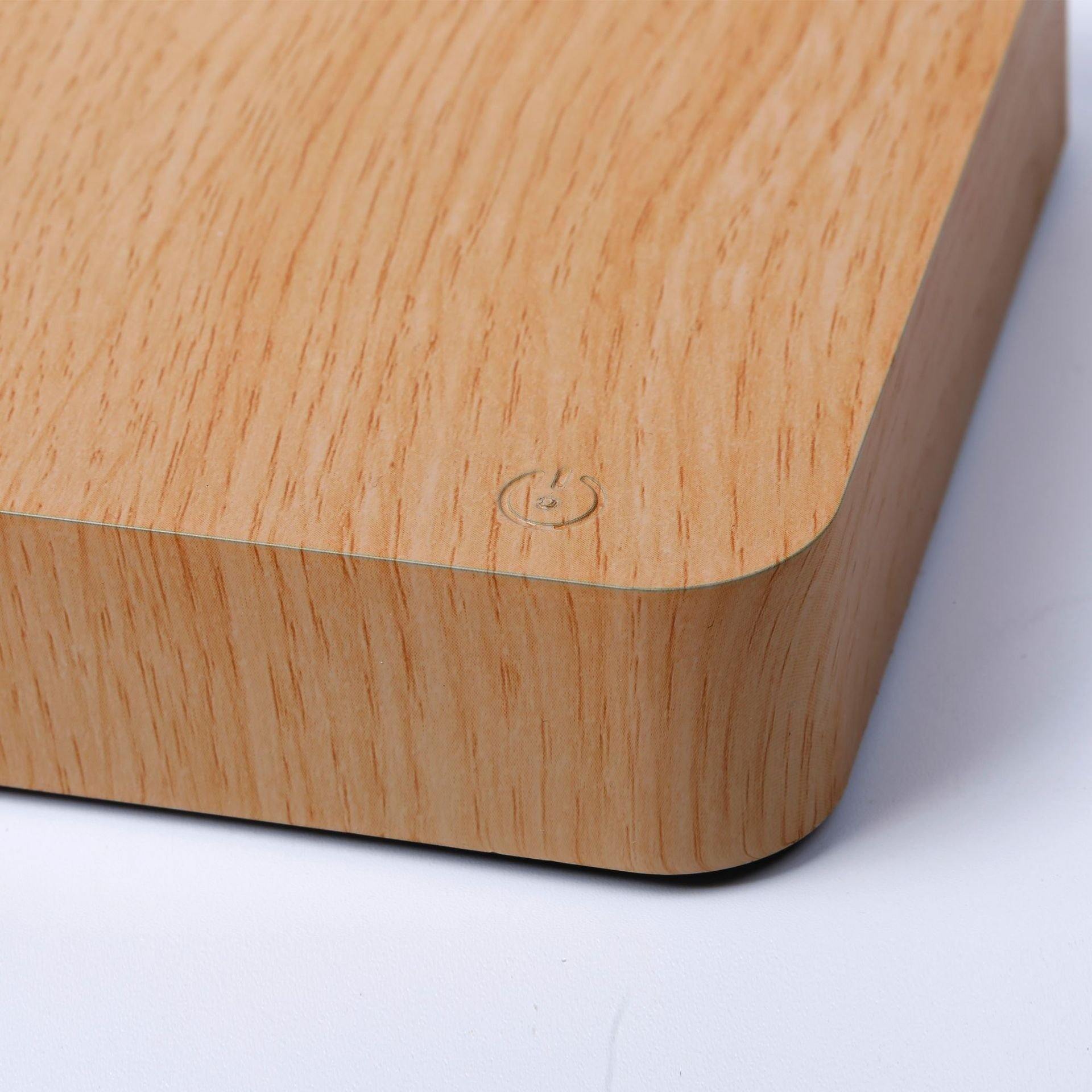 Levitating Moon Lamp 6 Floating Moon Lamp With Wooden Color Base 3d Printed Moonlight Globe Lamp With 3 Color Modes