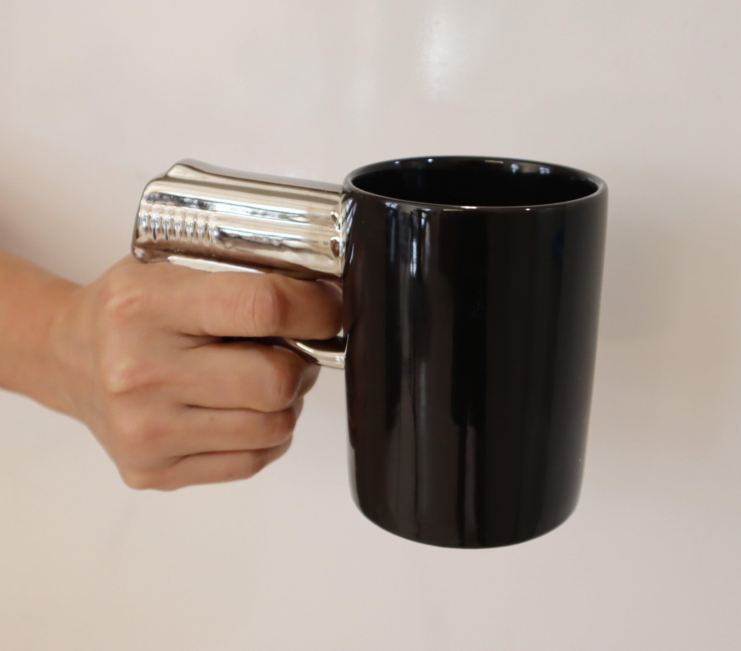 Pistol Coffee Mug 12 Oz Ceramic Coffee Mug 19