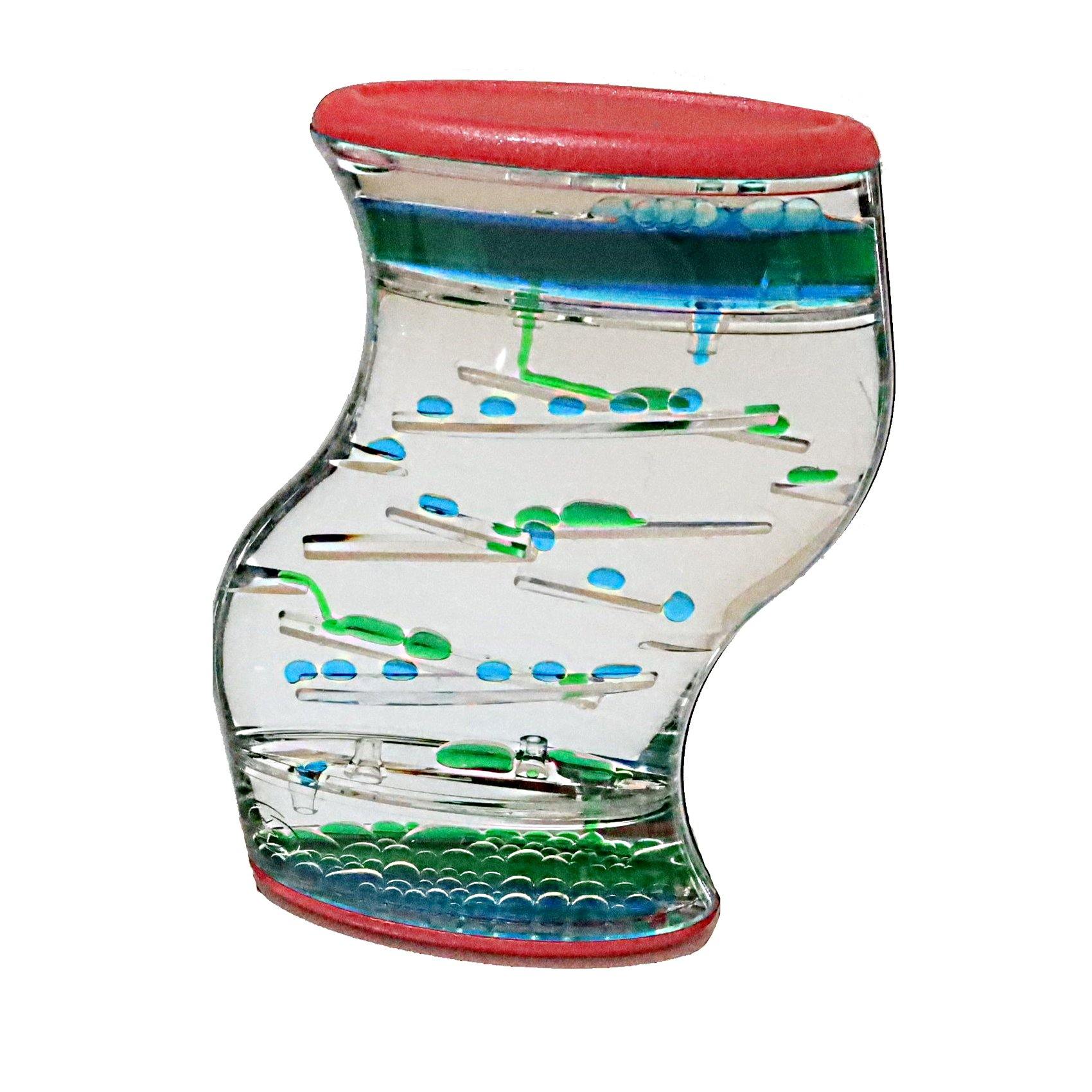 Twin Color Drop Liquid Timer 5 Wave Style 2