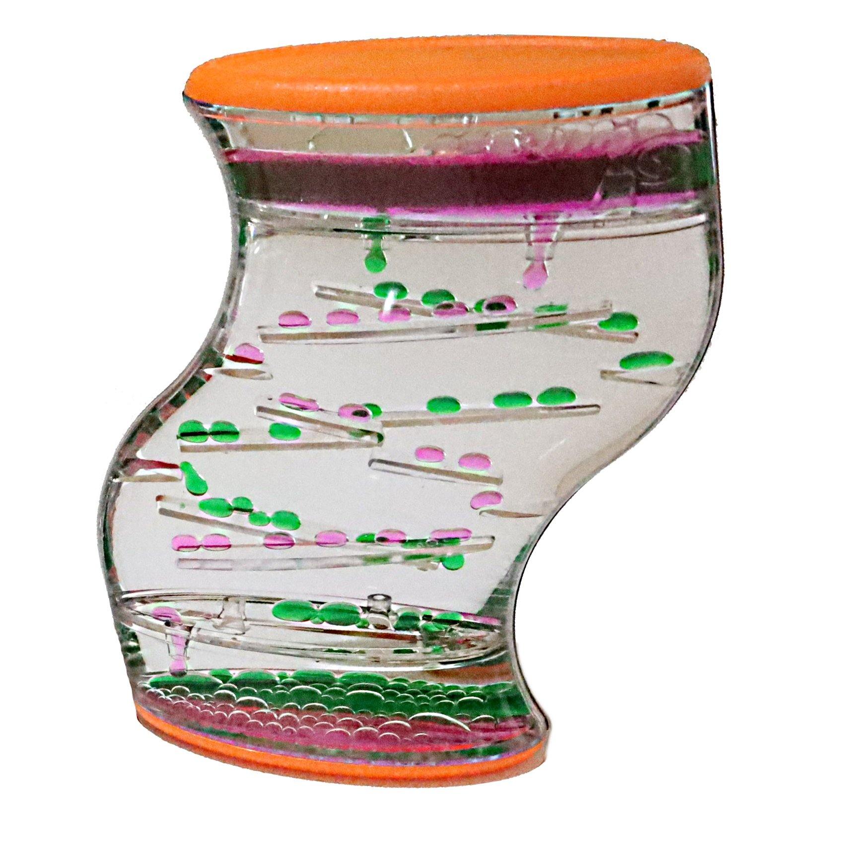 Twin Color Drop Liquid Timer 5 Wave Style 3