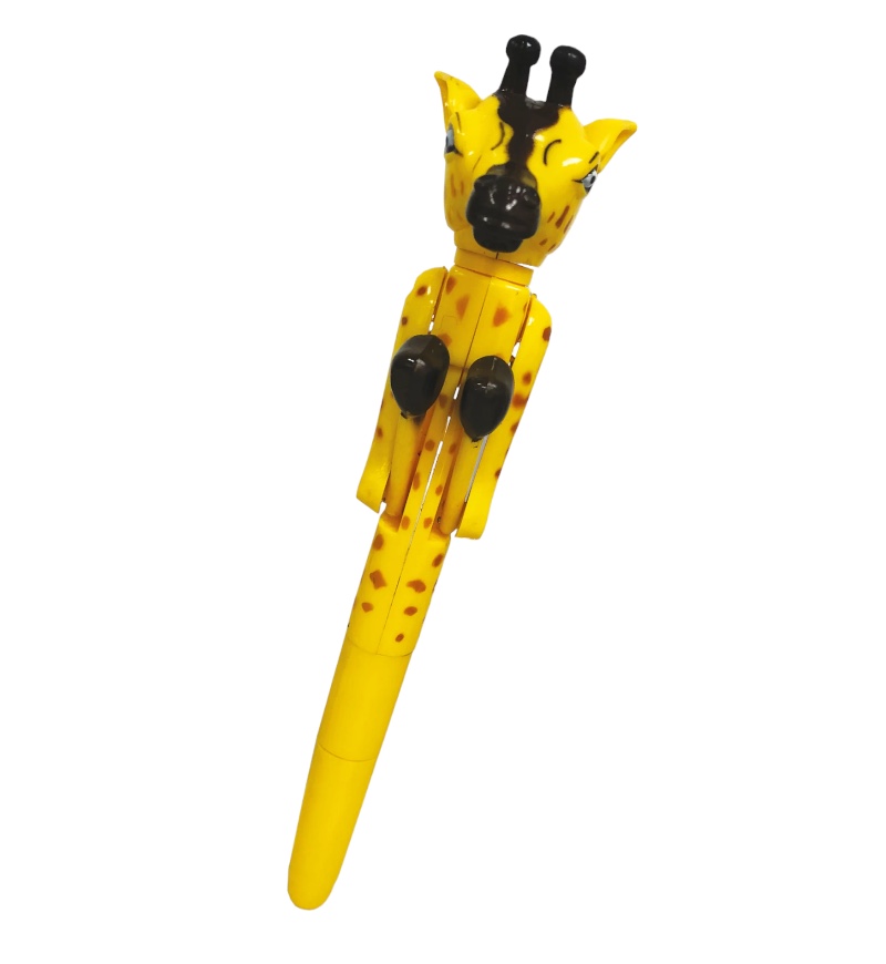Giraffe Boxing Pen Novelty Jungle Animal